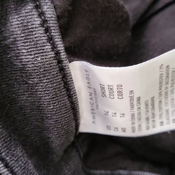 American Eagle black jeggings - Picture 6 of 7